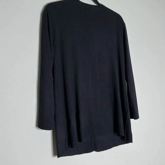 Susina Black Button Down Cardigan - Picture 7 of 7